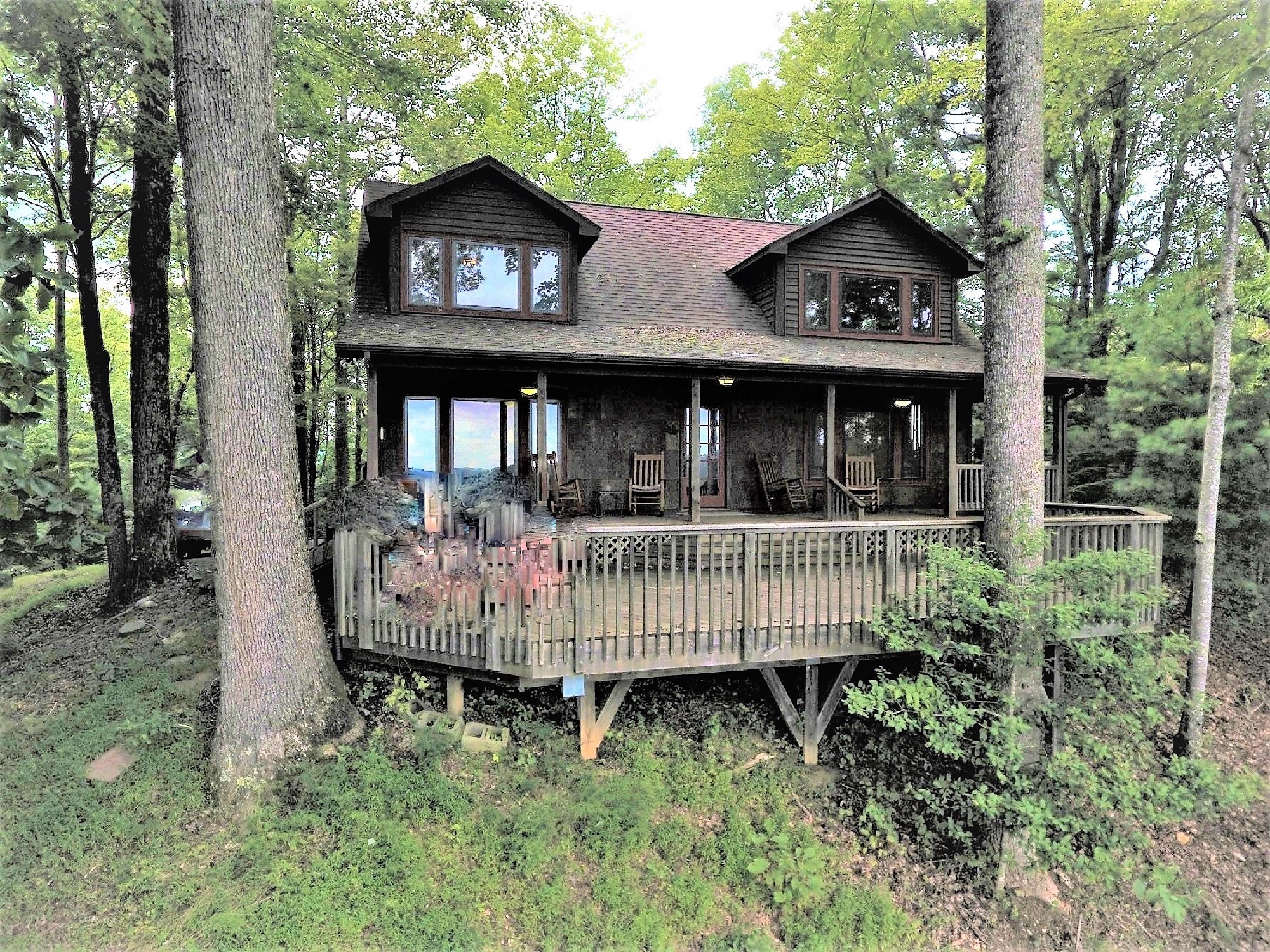 ***SOLD****  MOUNTAIN HOME ON LEATHERWOOD MOUNTAIN FOR SALE…HAWKSVIEW