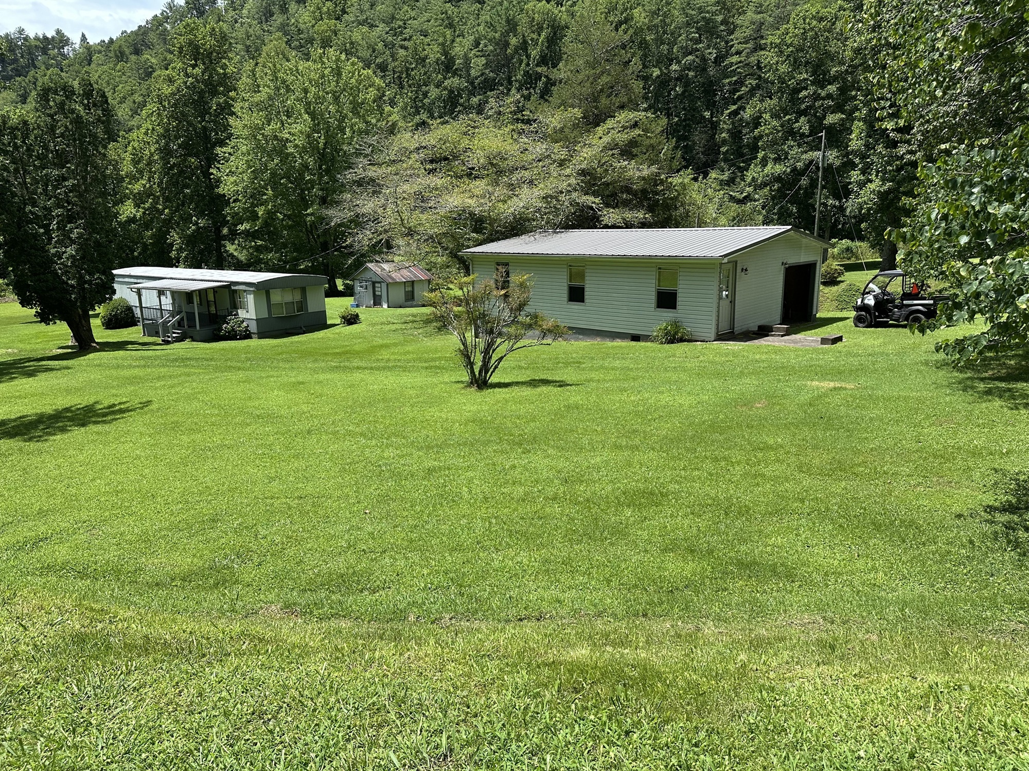 2.98 ACRES AND MOBILE HOME FOR SALE ON ELK CREEK DARBY RD. IN WESTERN NORTH CAROLINA